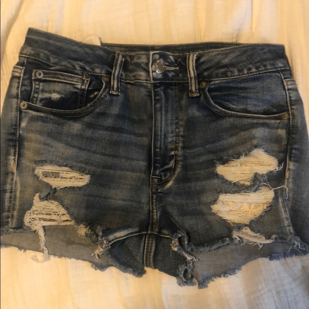American eagle denim shorts